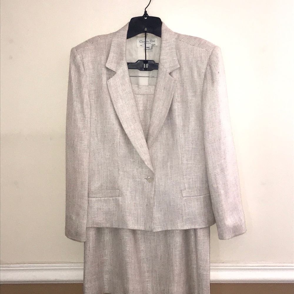 Vintage Christian Dior Skirt Set